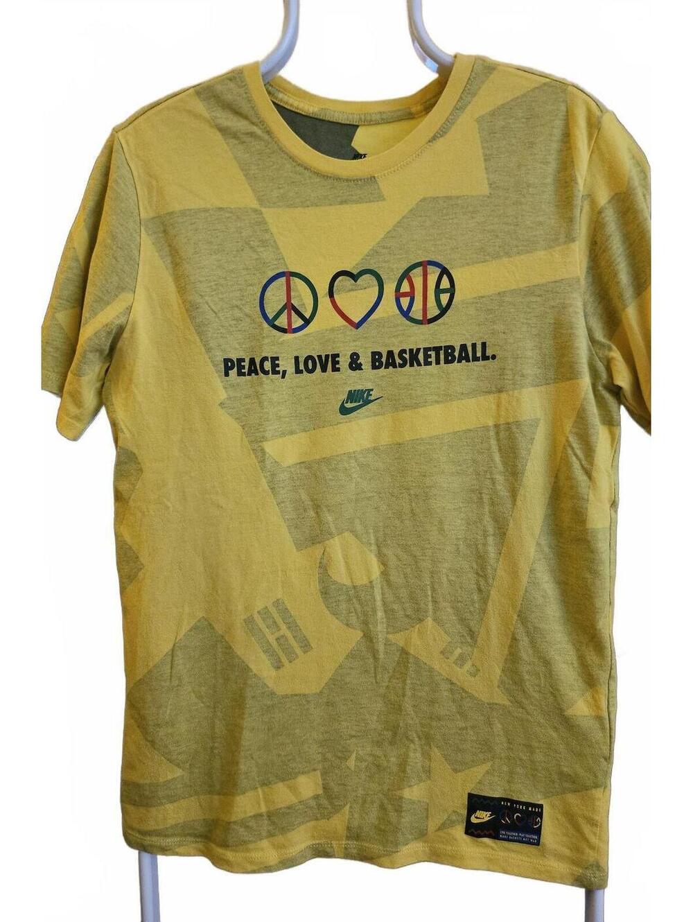 Nike Peace Love & Basketball New York Made Shirt Men’s Medium - EUC